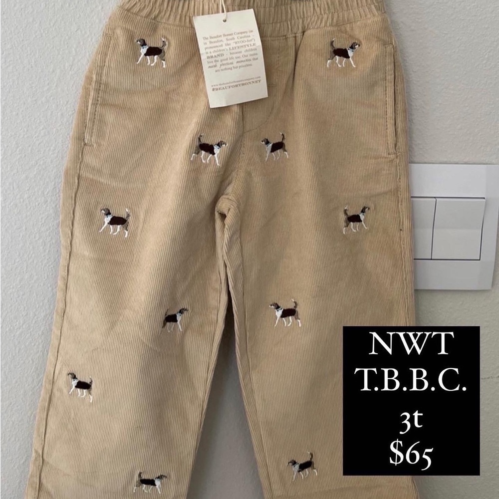 NWT T.B.B.C. Critter Prep School Pants